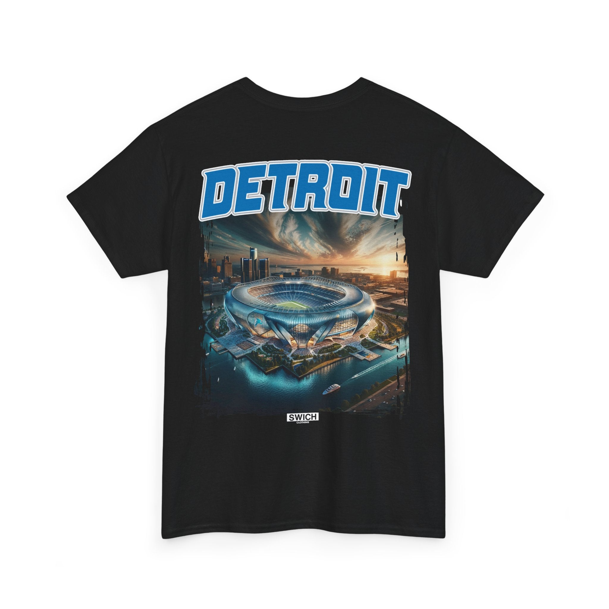 DETROIT FOOTBALL STADIUM T-SHIRT