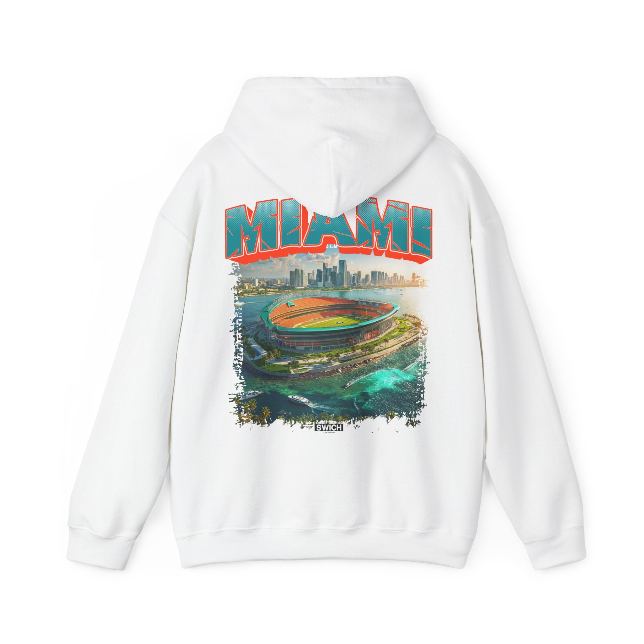 MIAMI FOOTBALL STADIUM HOODIE