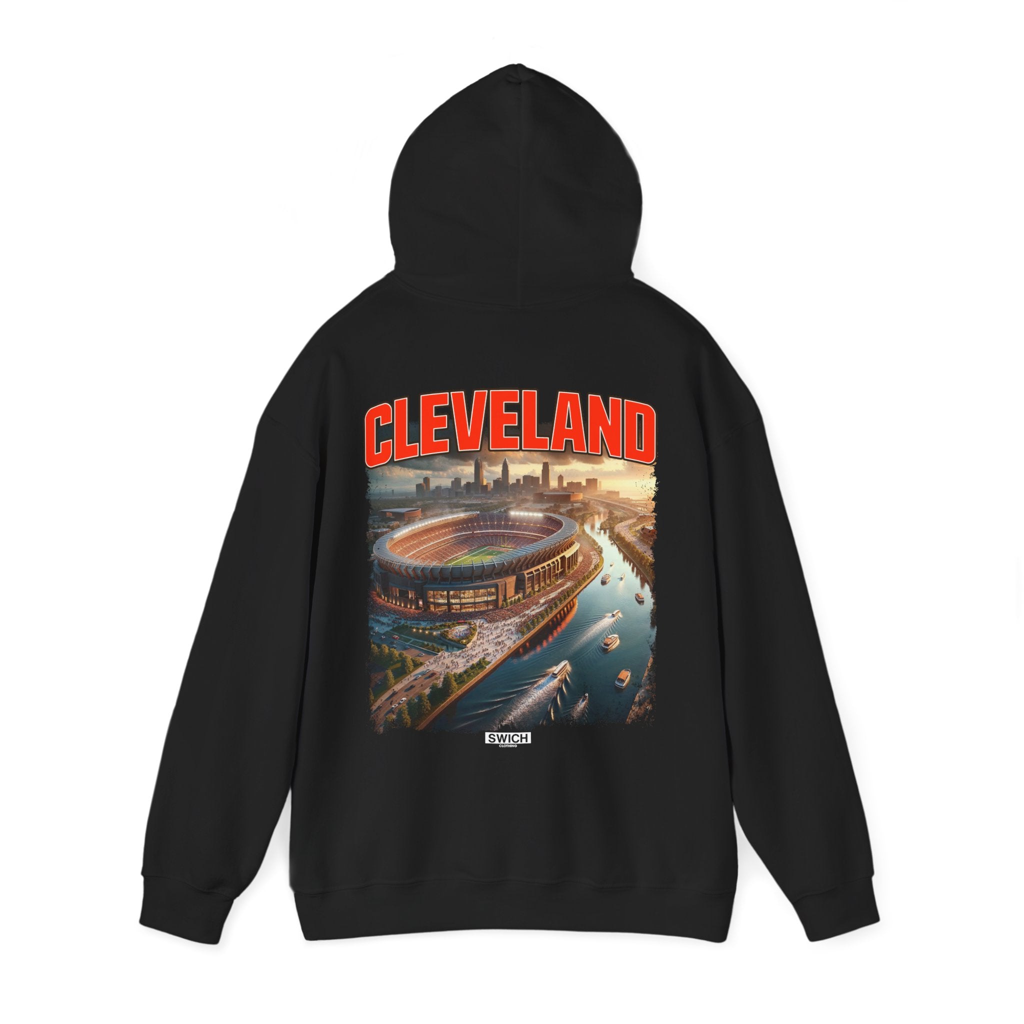 CLEVELAND FOOTBALL STADIUM HOODIE