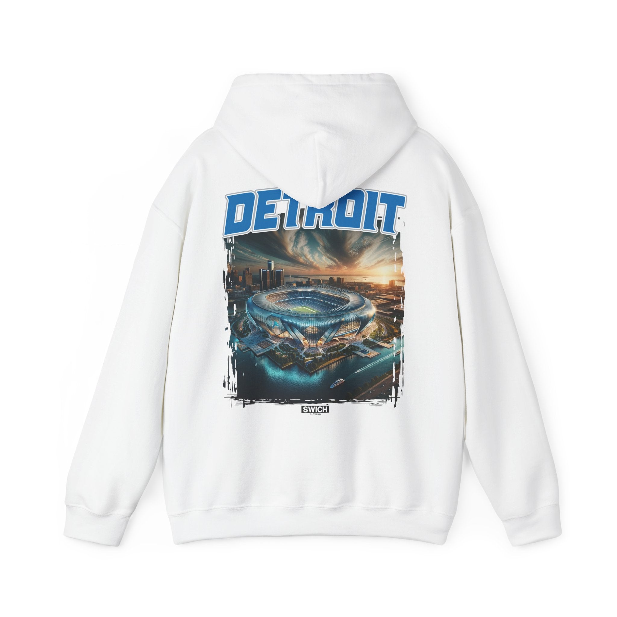 DETROIT FOOTBALL STADIUM HOODIE