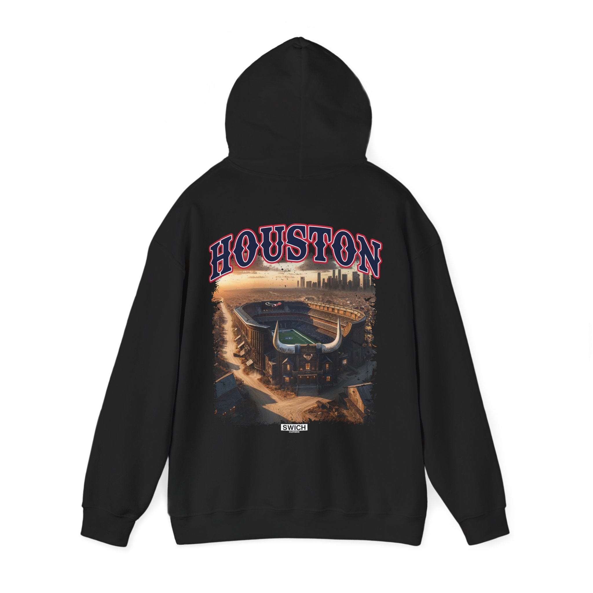 HOUSTON FOOTBALL STADIUM HOODIE