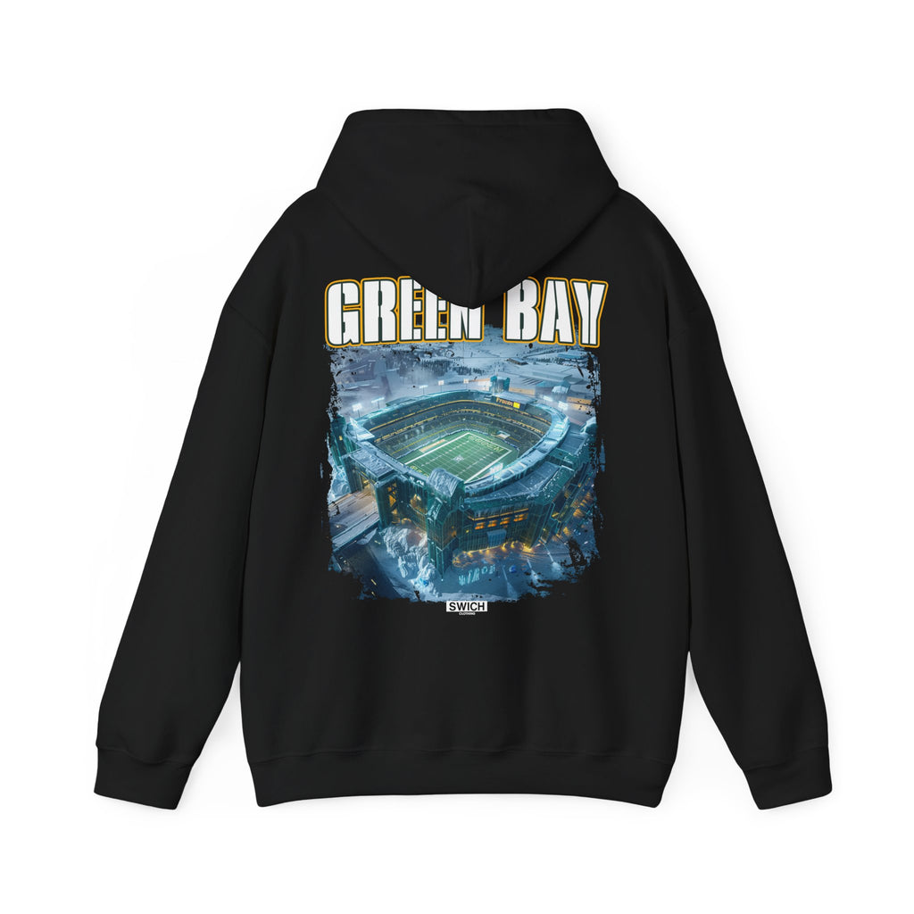 GREEN BAY FOOTBALL STADIUM HOODIE