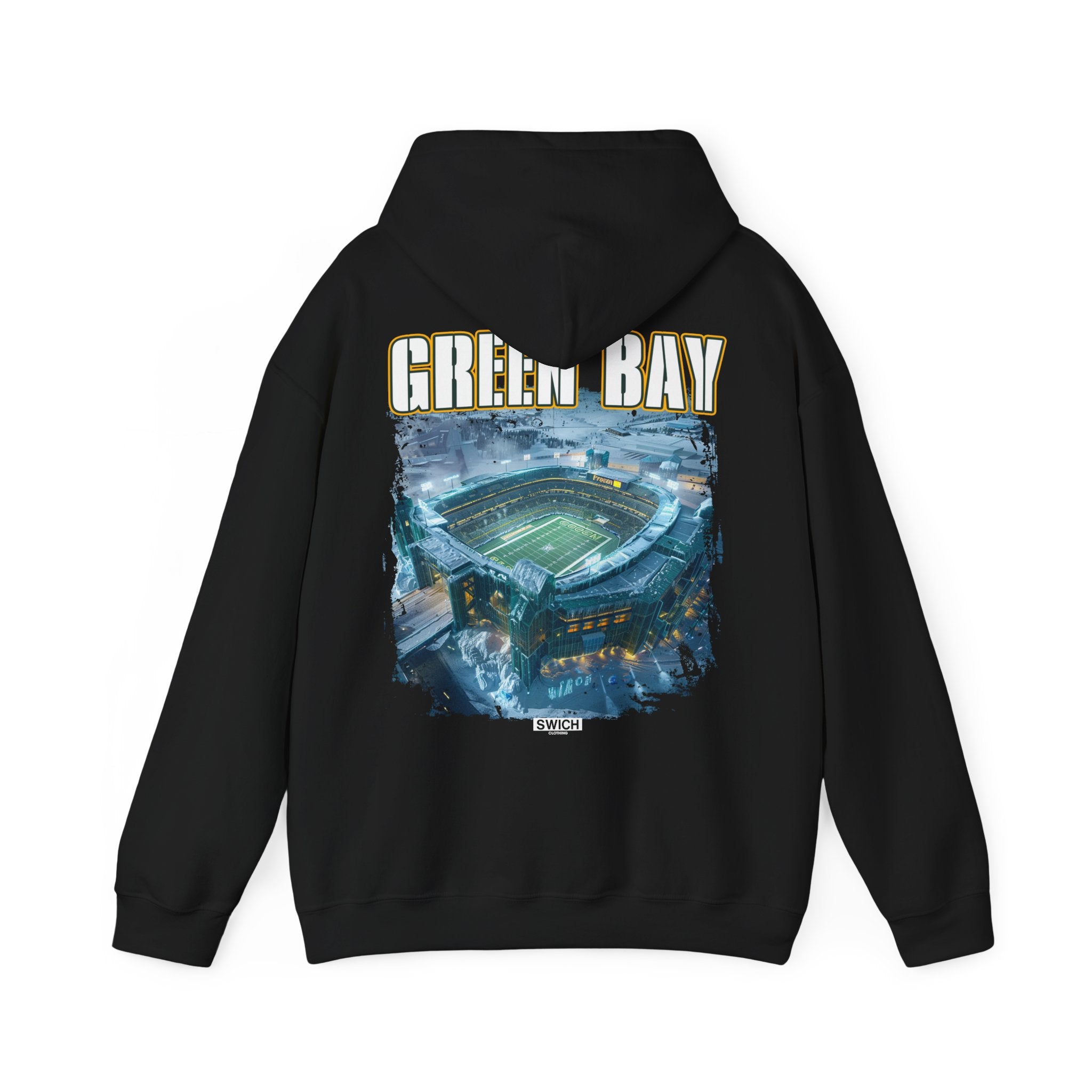 GREEN BAY FOOTBALL STADIUM HOODIE