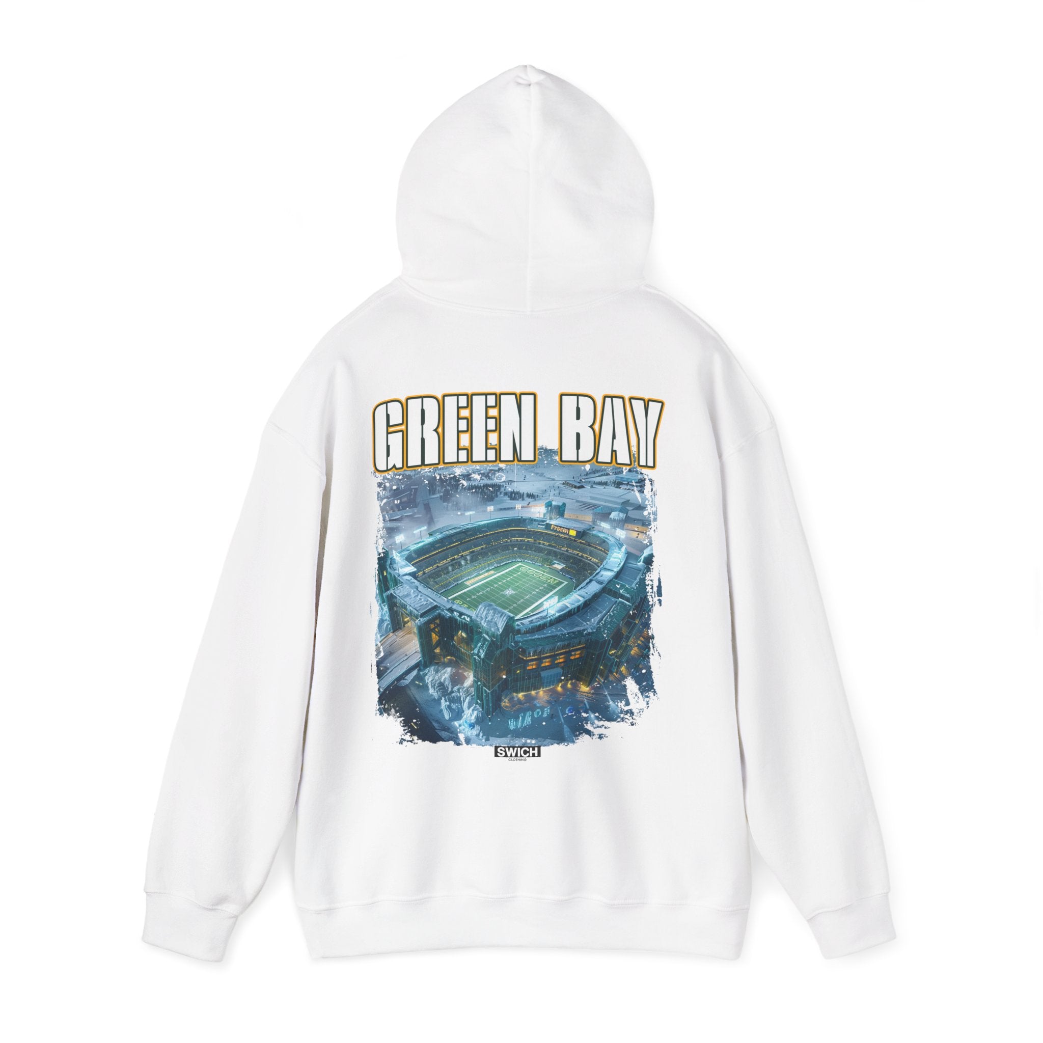 GREEN BAY FOOTBALL STADIUM HOODIE