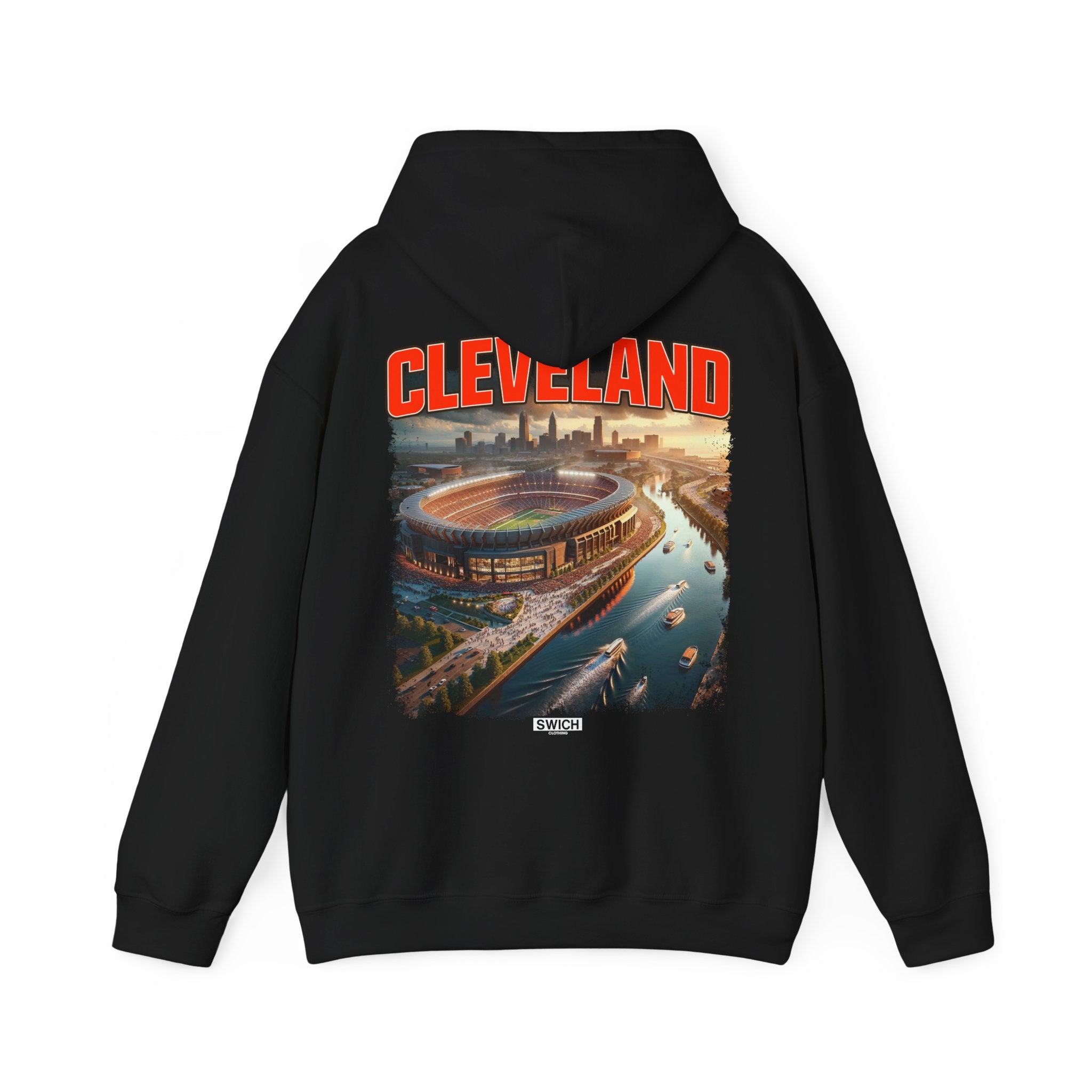 CLEVELAND FOOTBALL STADIUM HOODIE