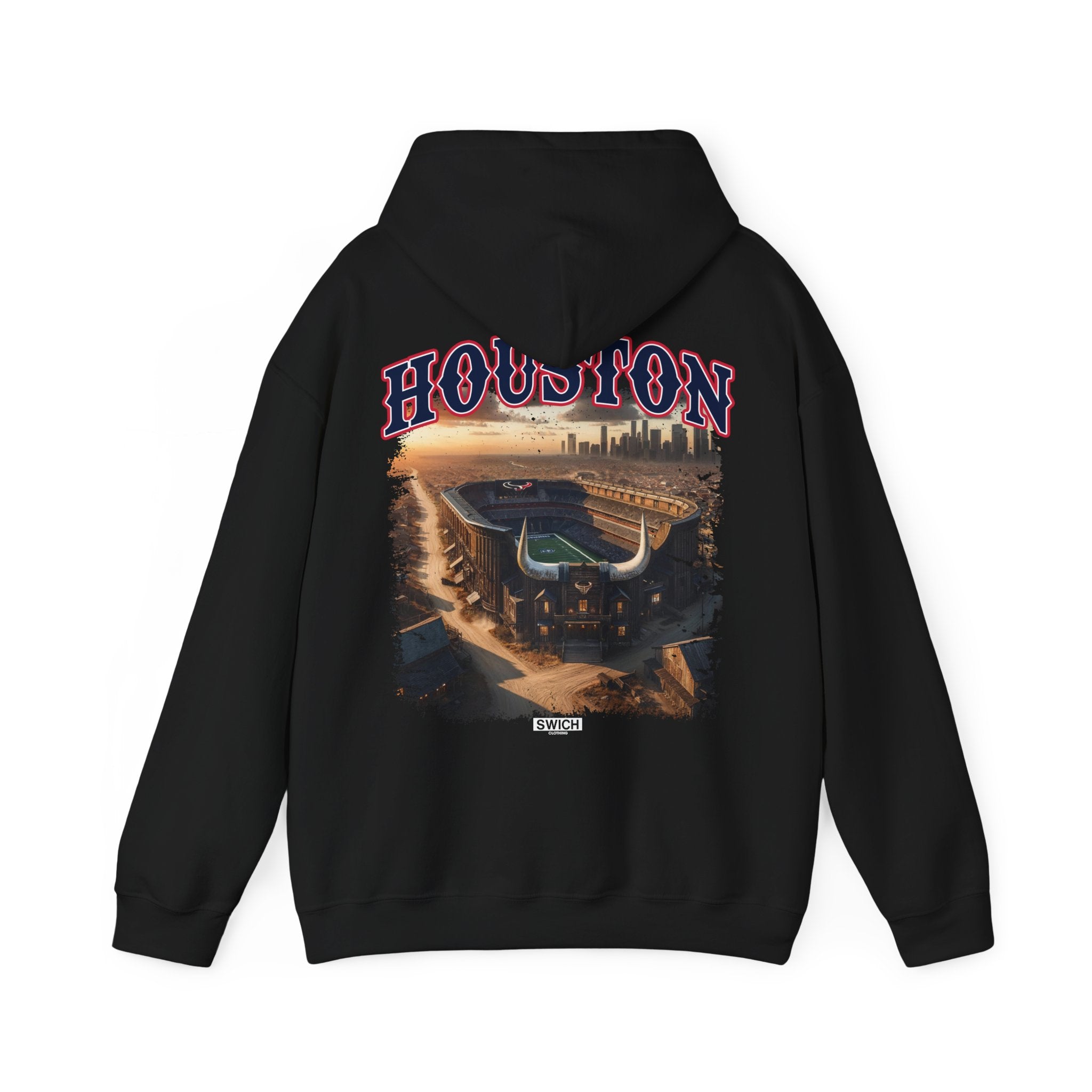 HOUSTON FOOTBALL STADIUM HOODIE
