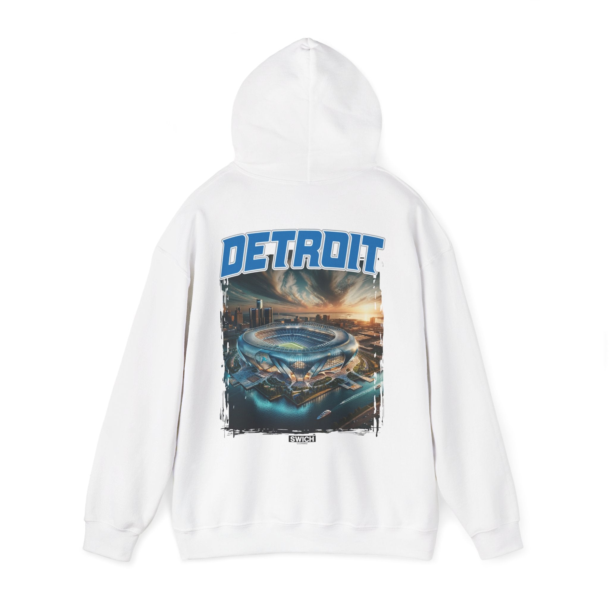 DETROIT FOOTBALL STADIUM HOODIE