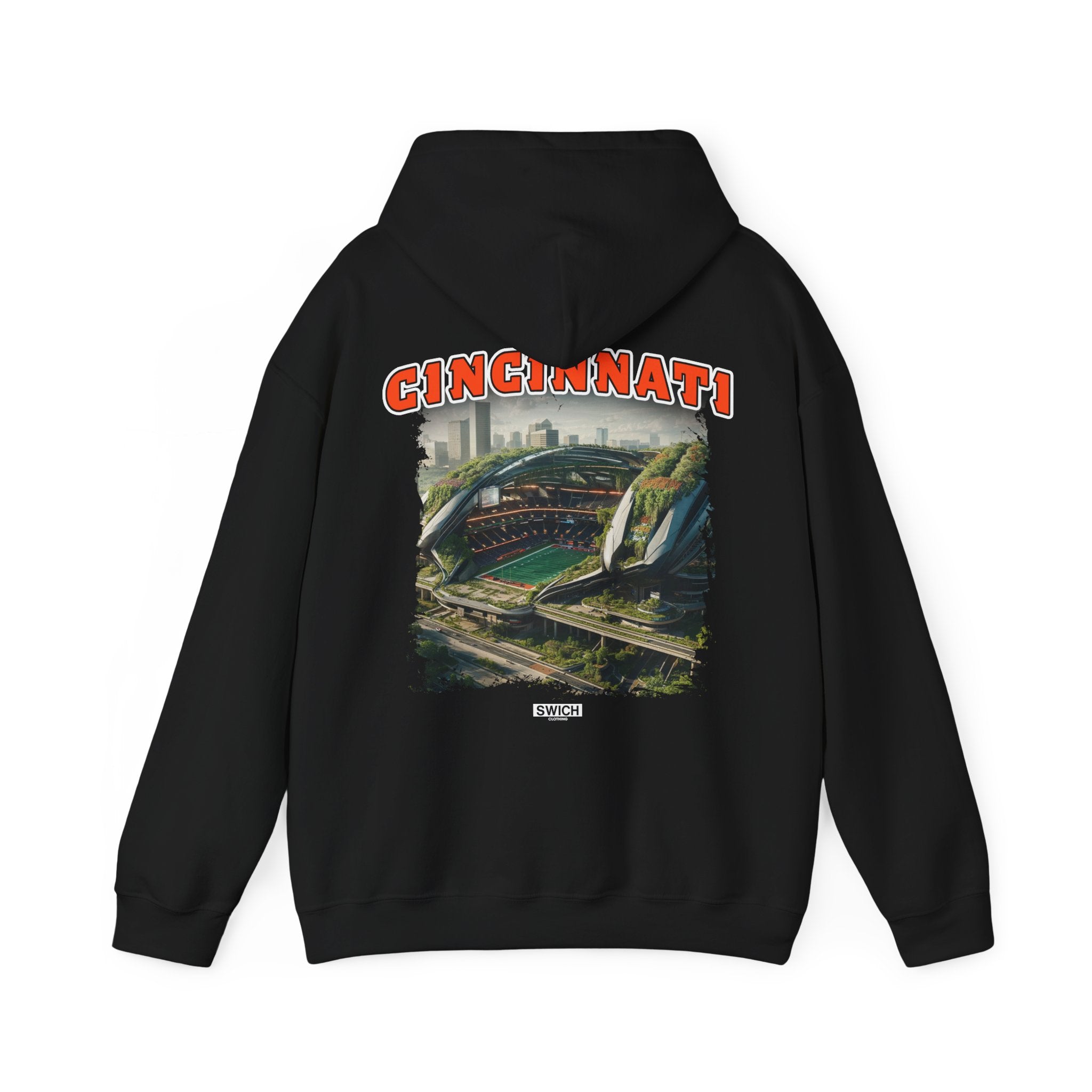 CINCINNATI FOOTBALL STADIUM HOODIE
