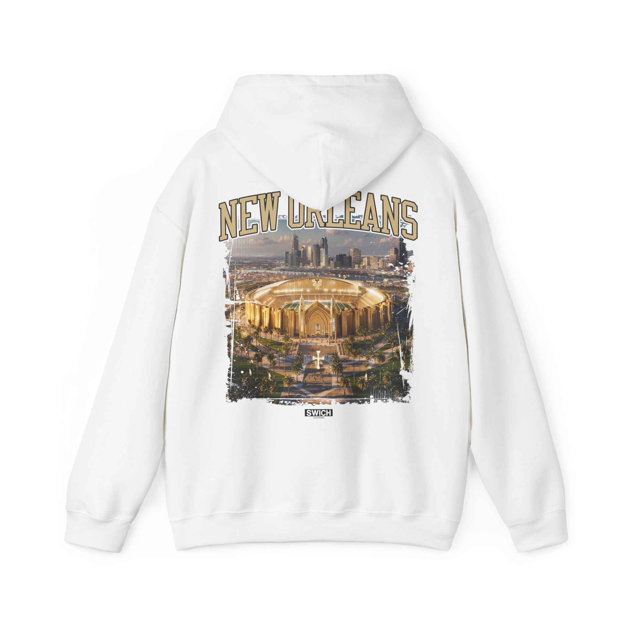 NEW ORLEANS FOOTBALL STADIUM HOODIE