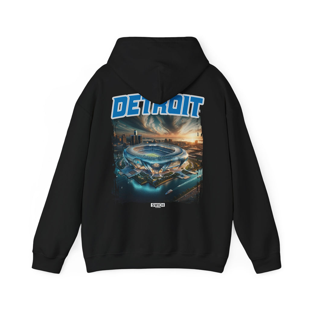 DETROIT FOOTBALL STADIUM HOODIE