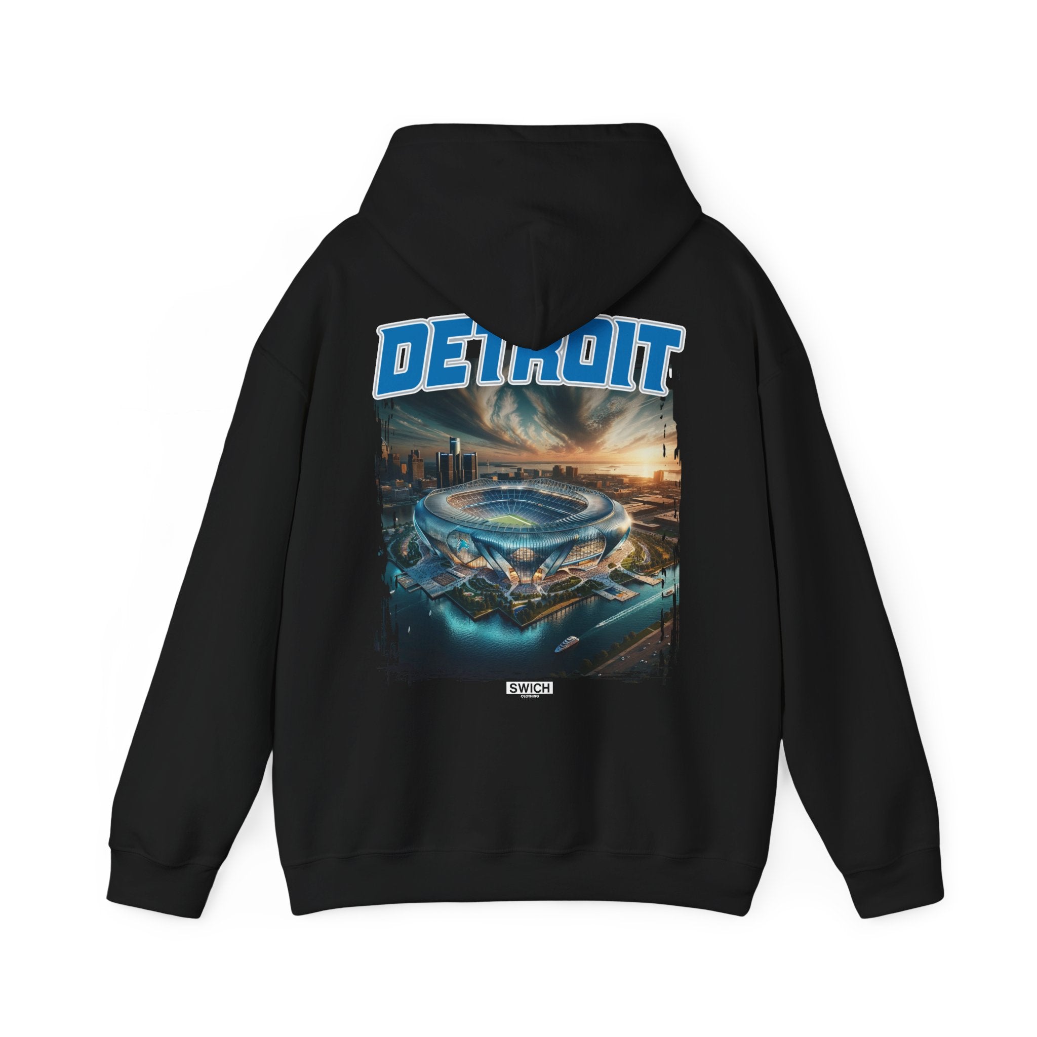 DETROIT FOOTBALL STADIUM HOODIE
