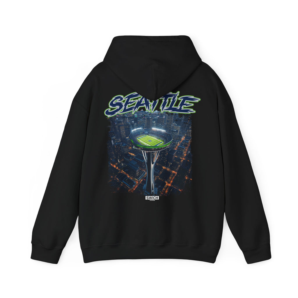 SEATTLE FOOTBALL STADIUM HOODIE