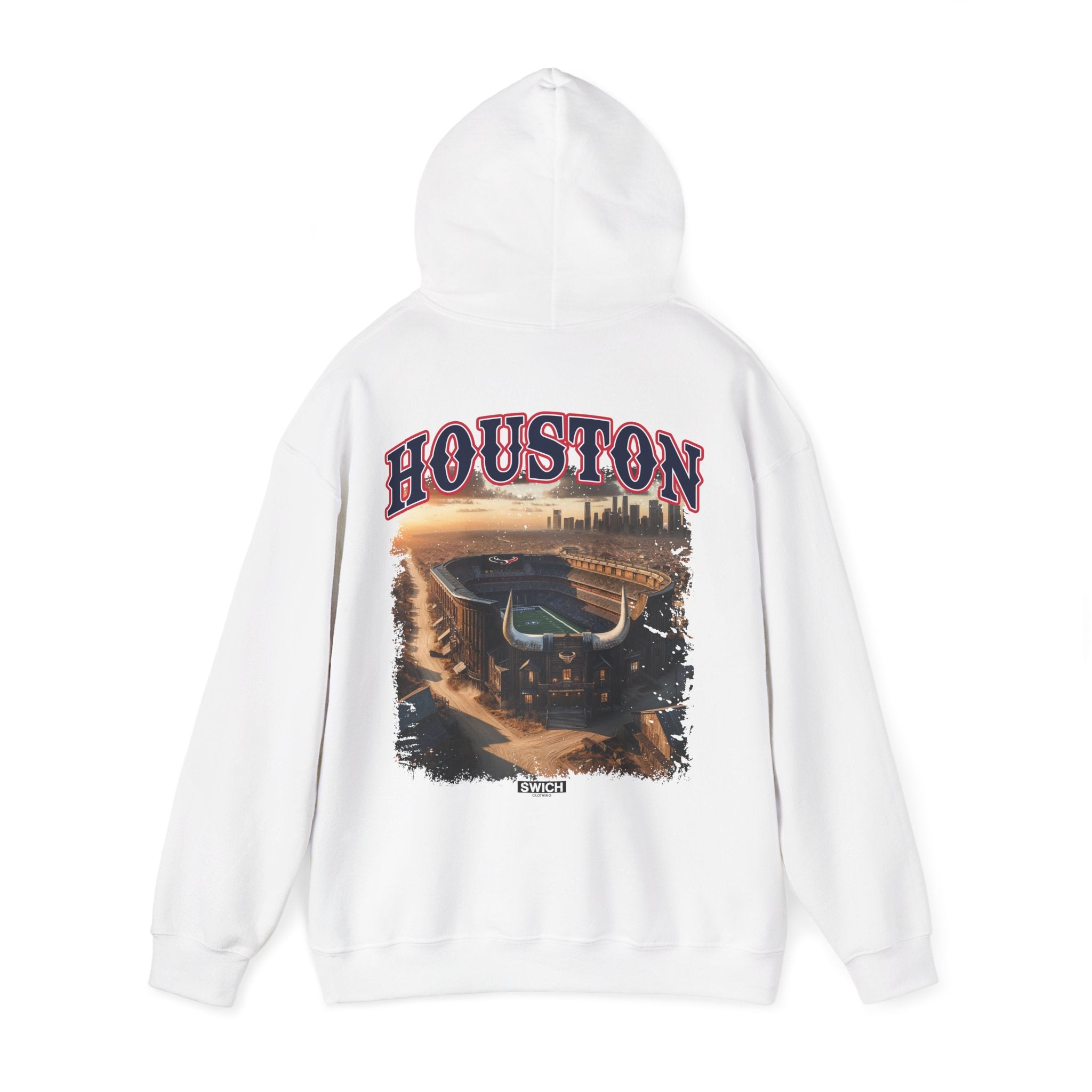 HOUSTON FOOTBALL STADIUM HOODIE