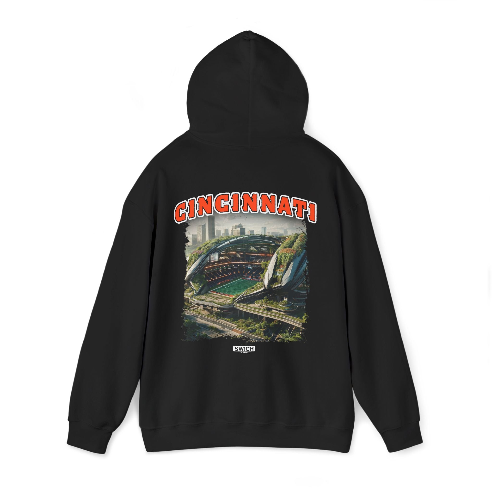 CINCINNATI FOOTBALL STADIUM HOODIE