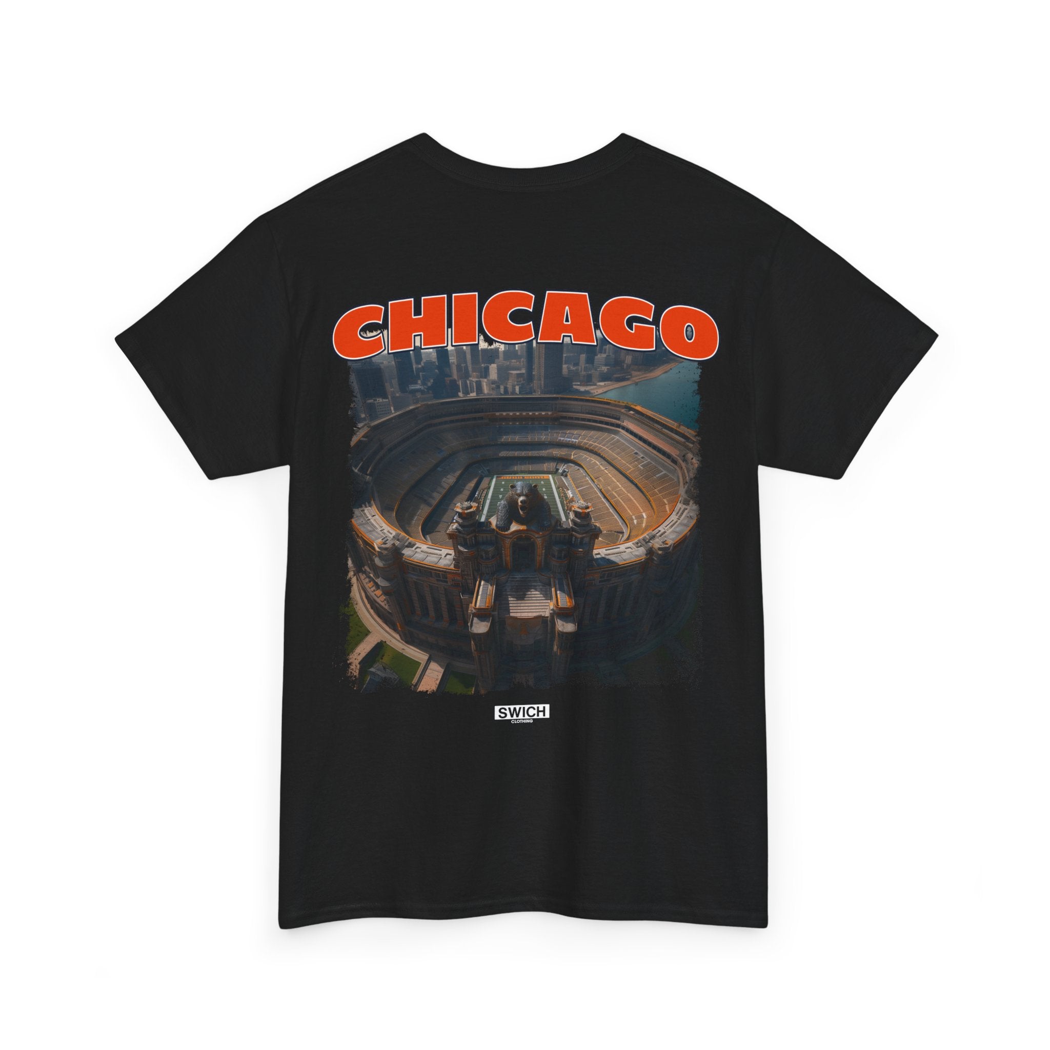 CHICAGO FOOTBALL STADIUM T-SHIRT