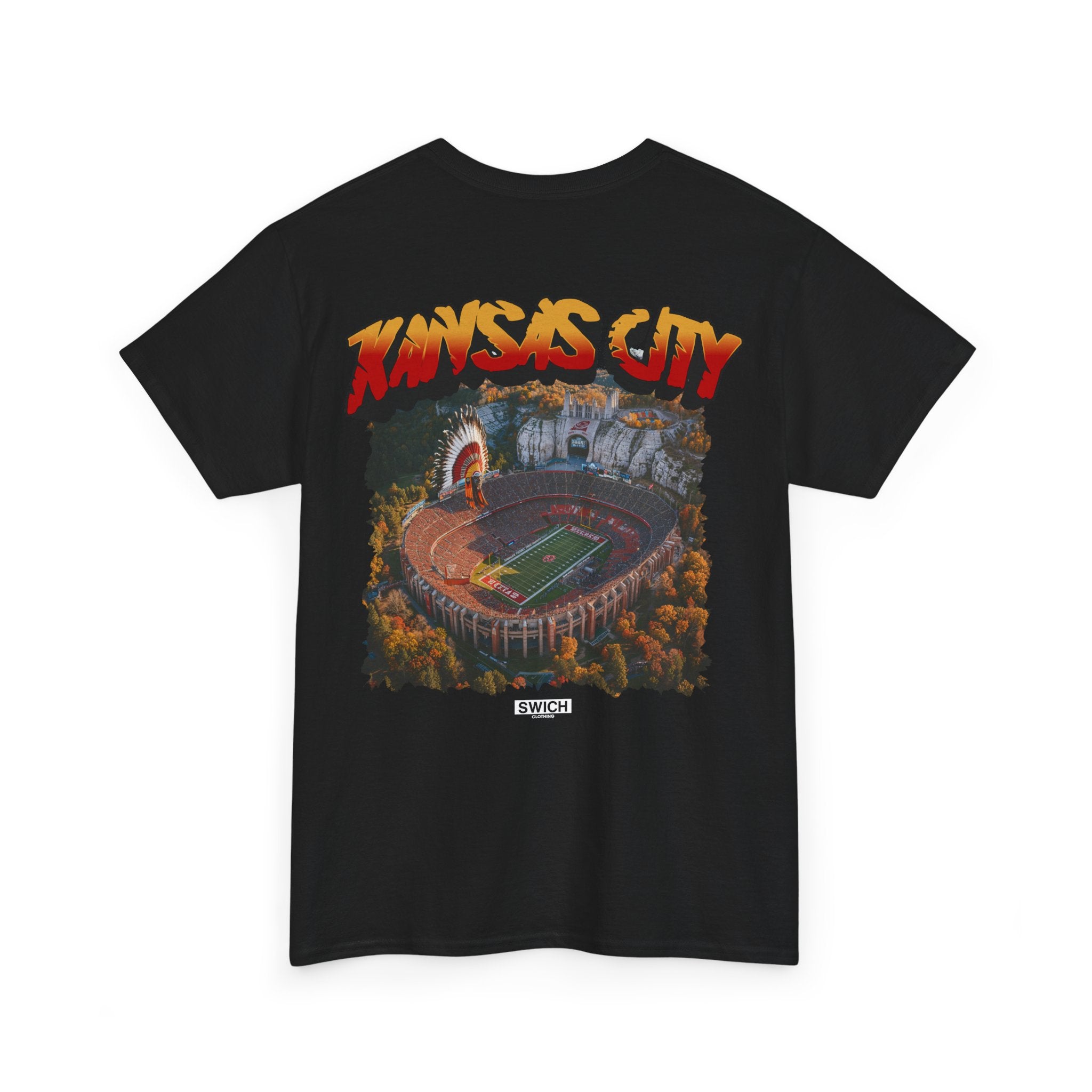 KANSAS CITY FOOTBALL STADIUM T-SHIRT