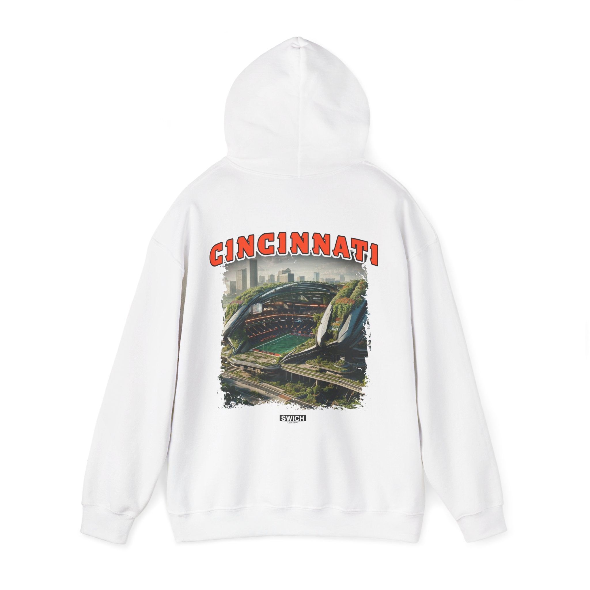 CINCINNATI FOOTBALL STADIUM HOODIE
