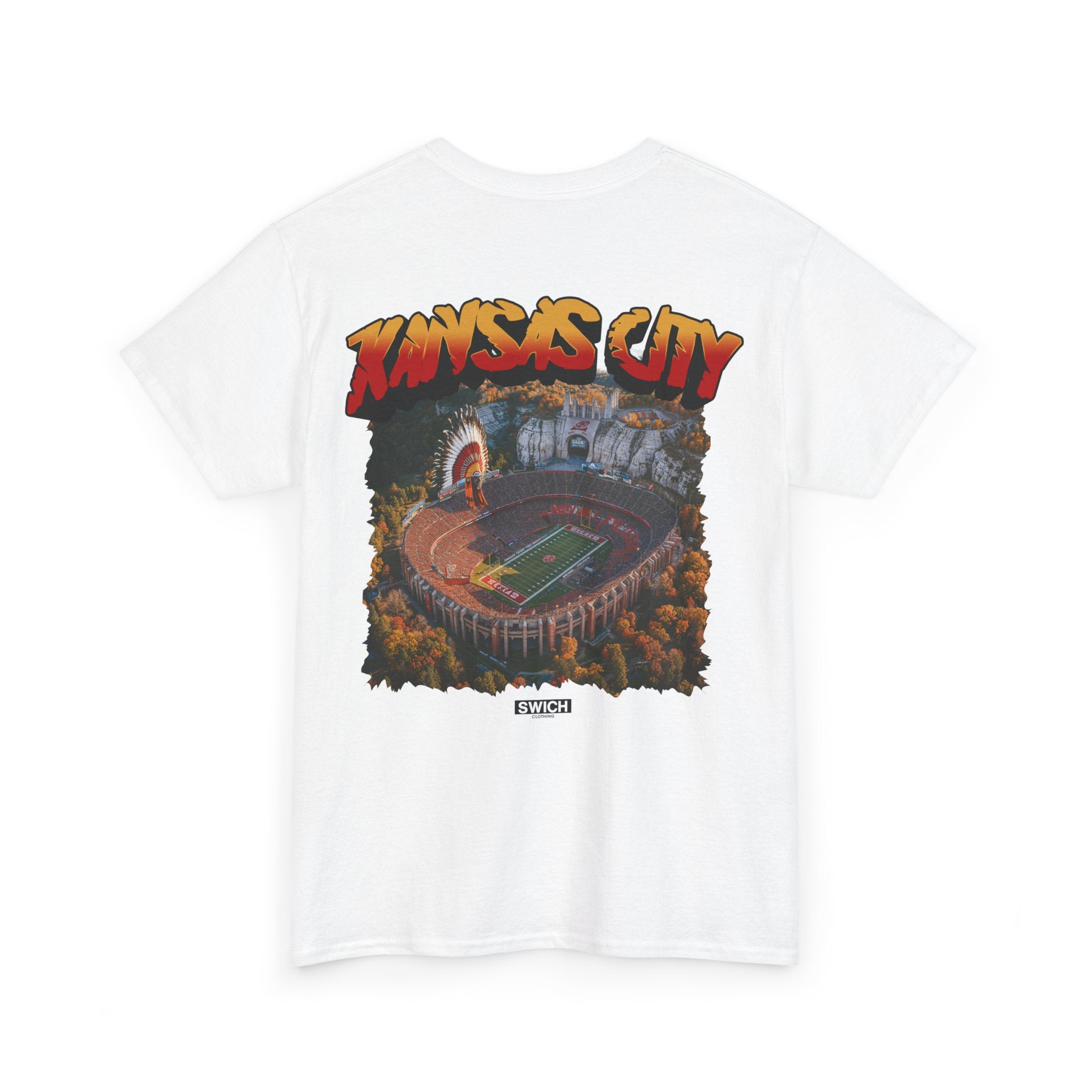 KANSAS CITY FOOTBALL STADIUM T-SHIRT