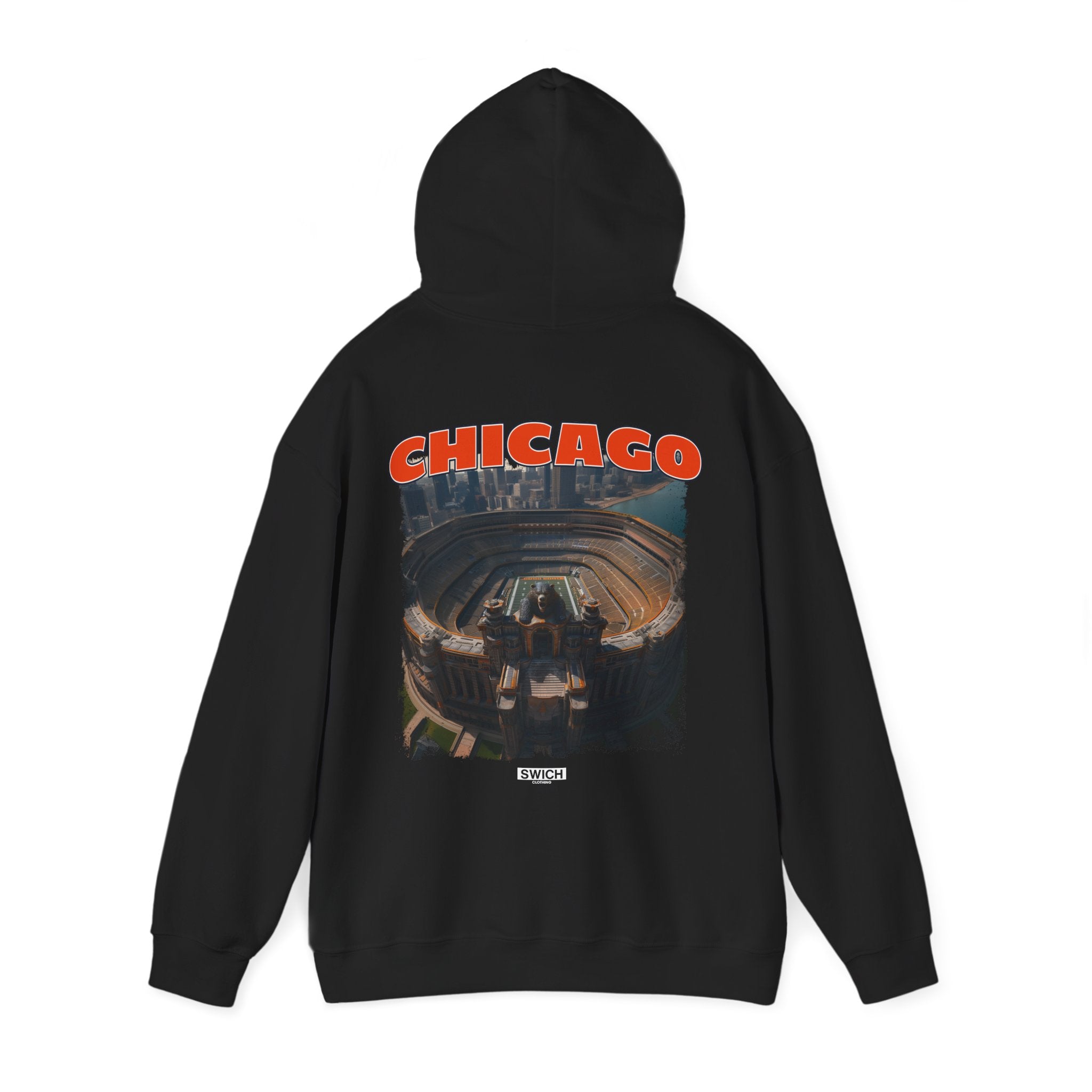 CHICAGO FOOTBALL STADIUM HOODIE