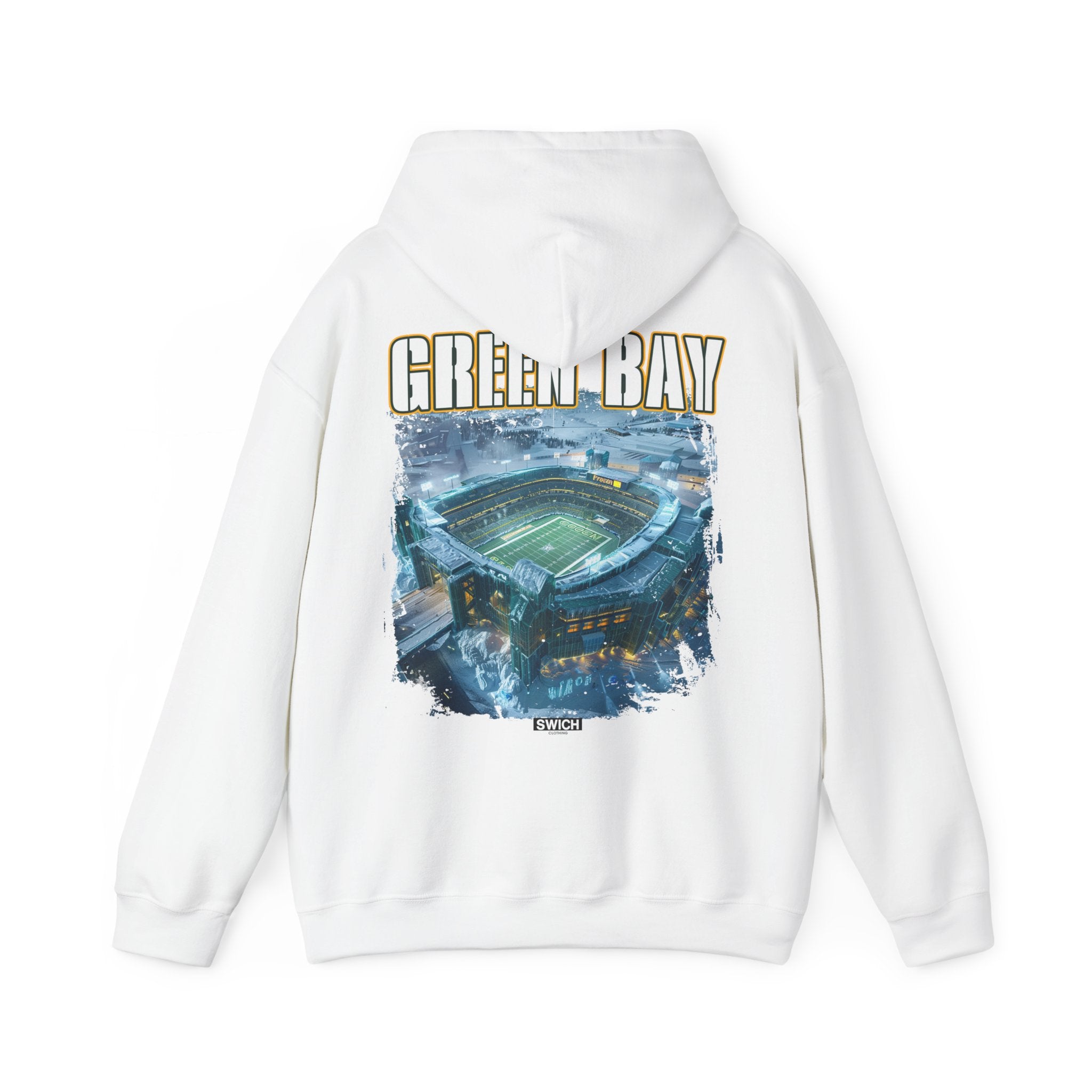 GREEN BAY FOOTBALL STADIUM HOODIE