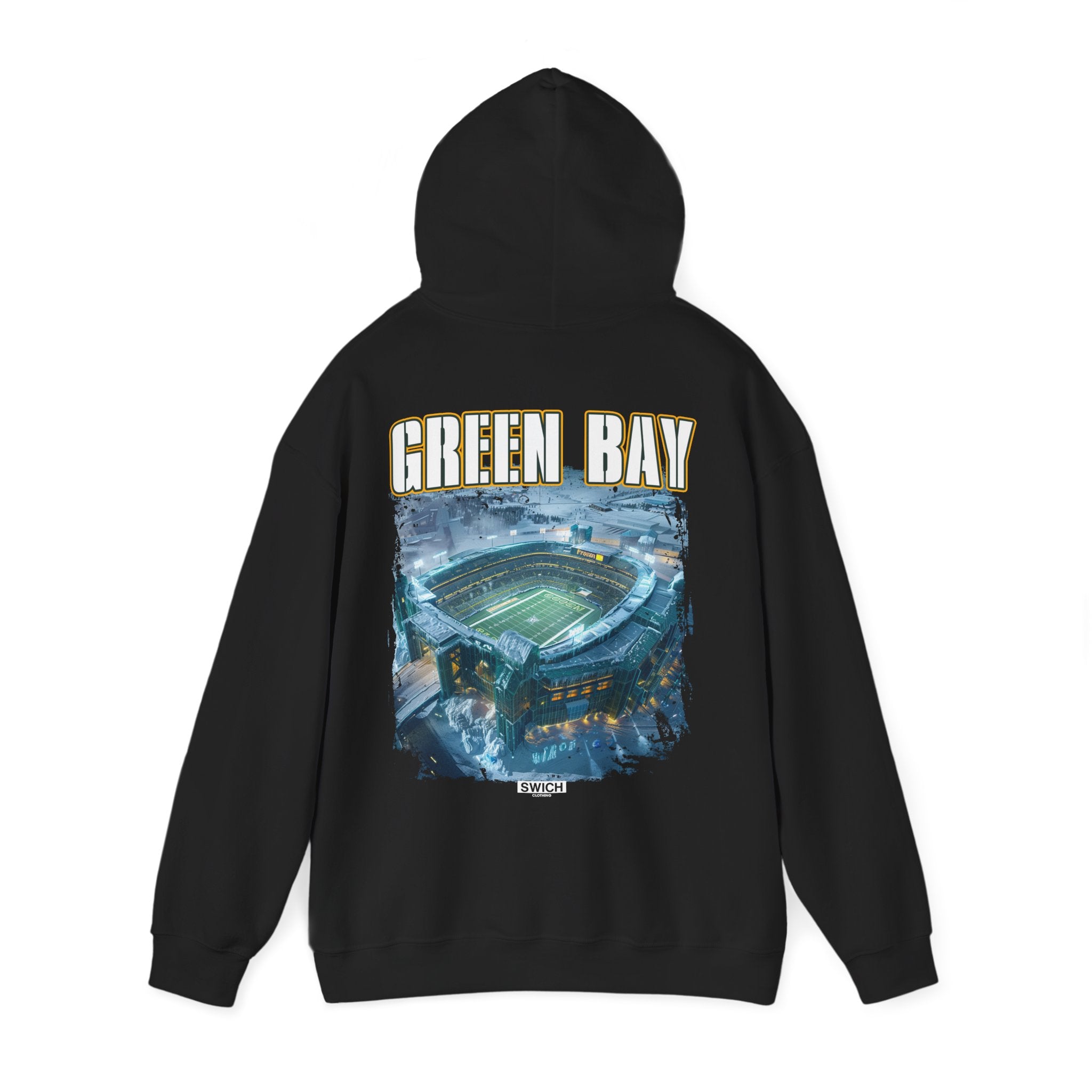 GREEN BAY FOOTBALL STADIUM HOODIE