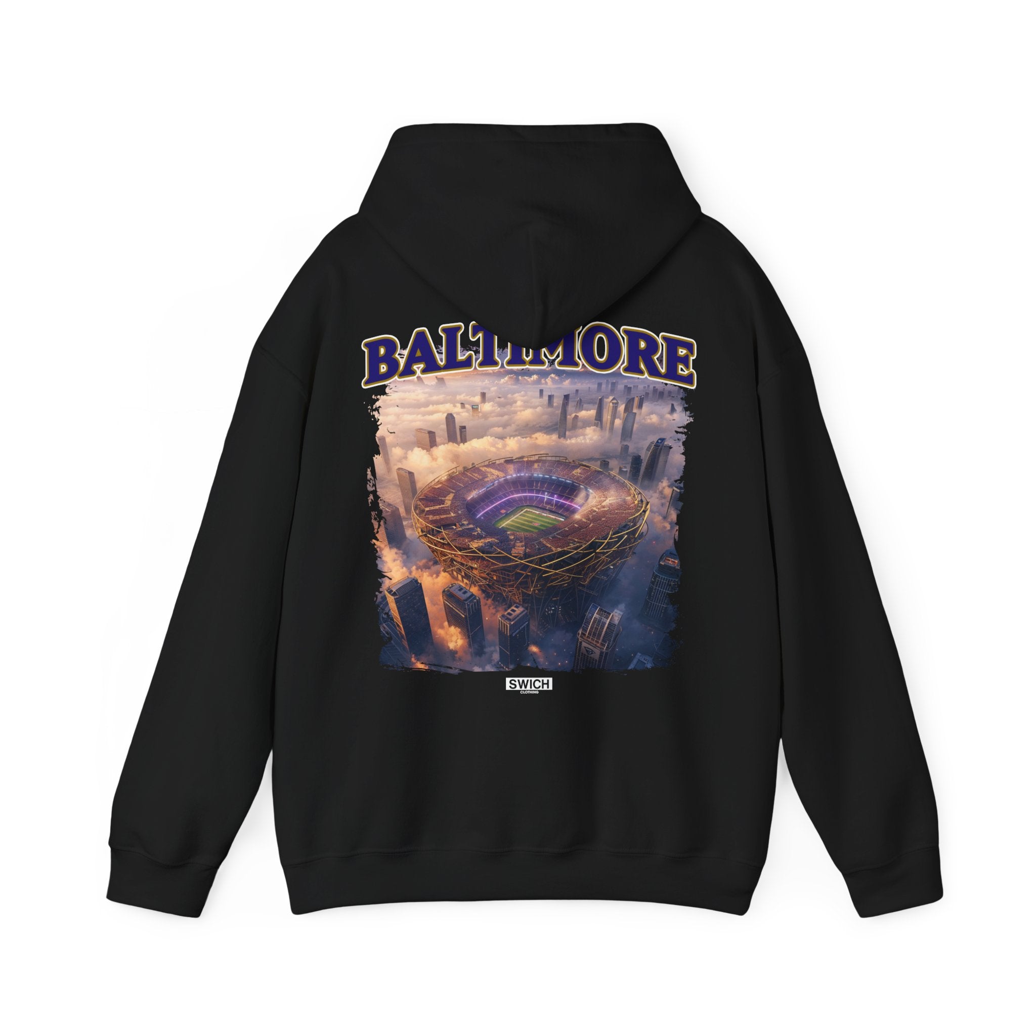 BALTIMORE FOOTBALL STADIUM HOODIE